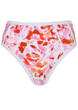 Seam Detail Tahiti Midi Bottom Feathered Blooms