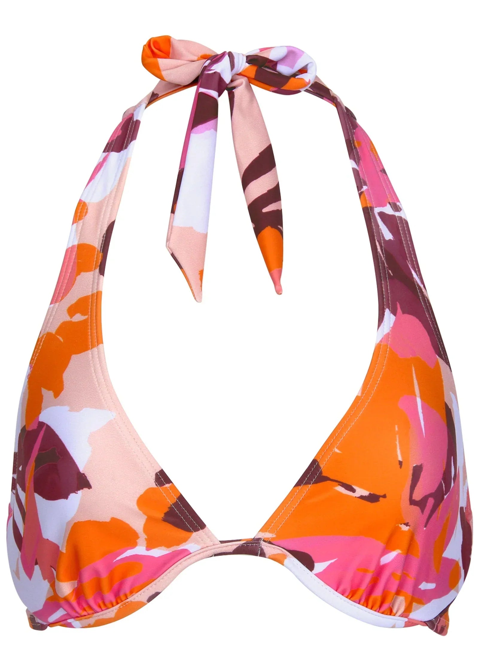 Belize Underwire Halter Top Desert Floral
