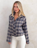LENNEX JACKET GREY CHECK