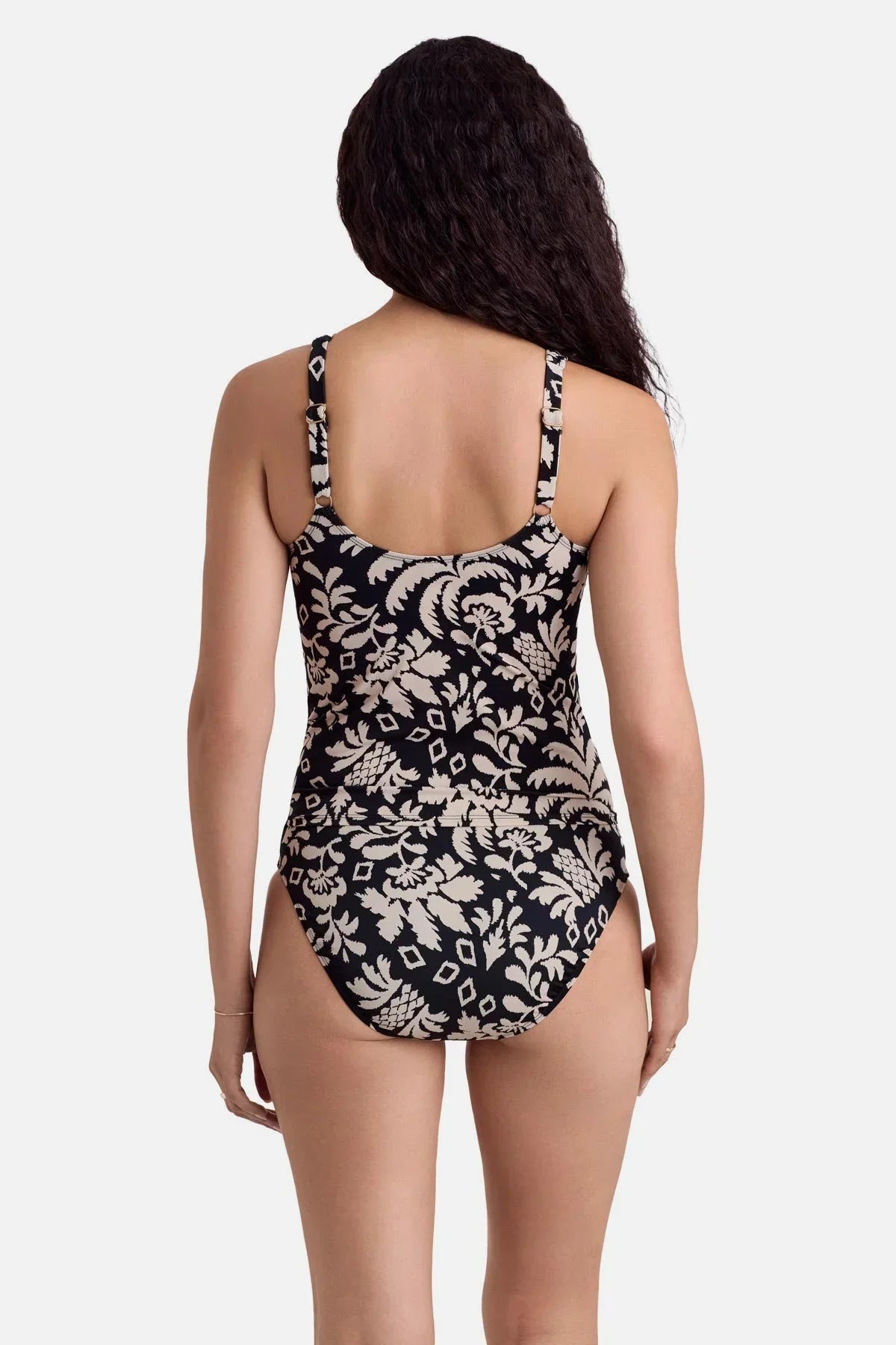 Whitney V Wire Tankini Top Palm Royale