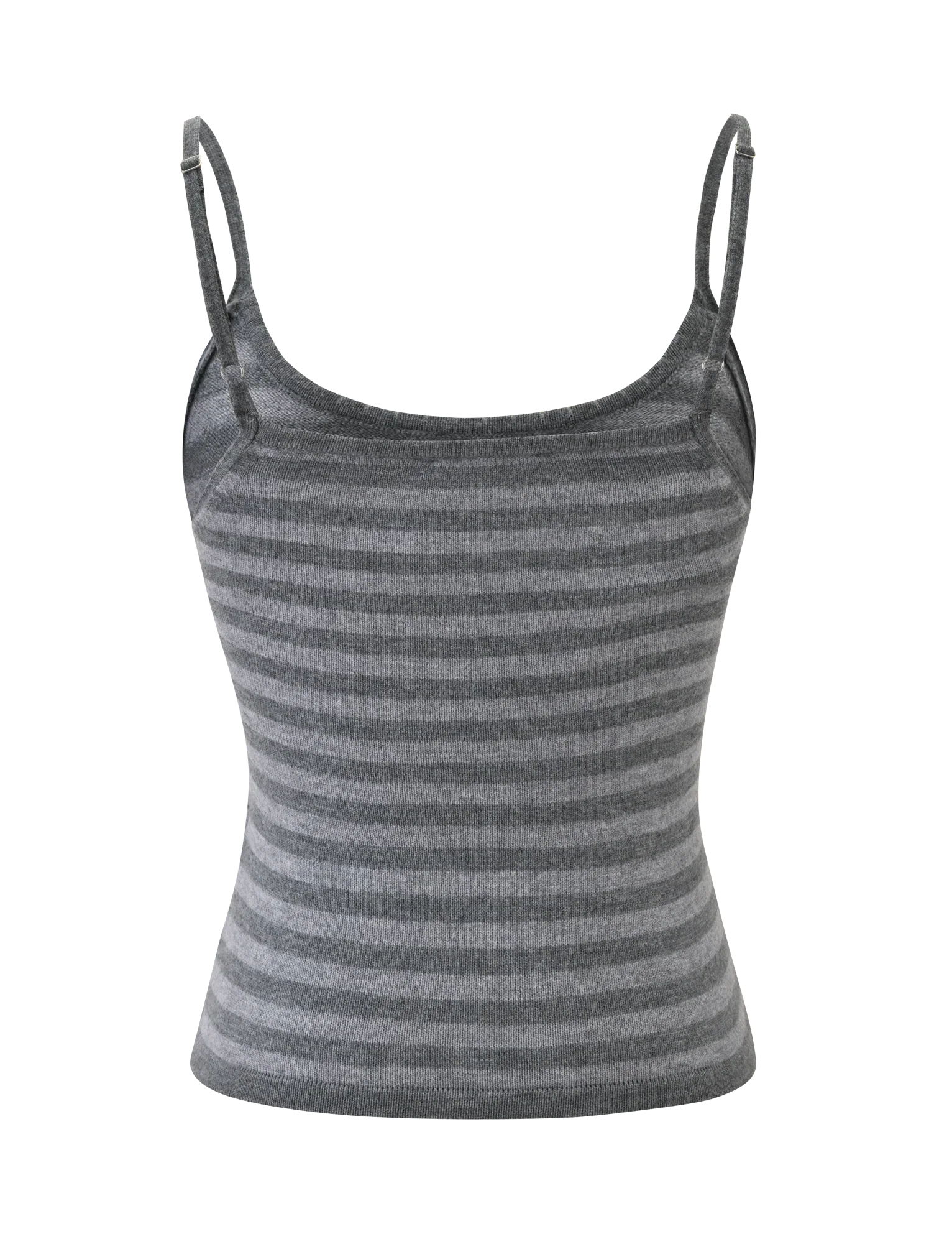 LEORA TOP GREY STRIPE