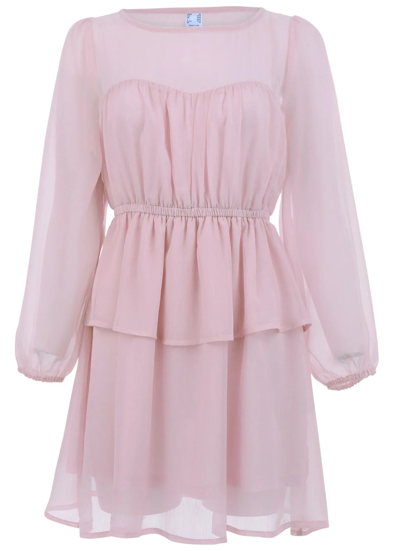 Sheer Beauty Mini Dress Lilac