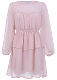 Sheer Beauty Mini Dress Lilac