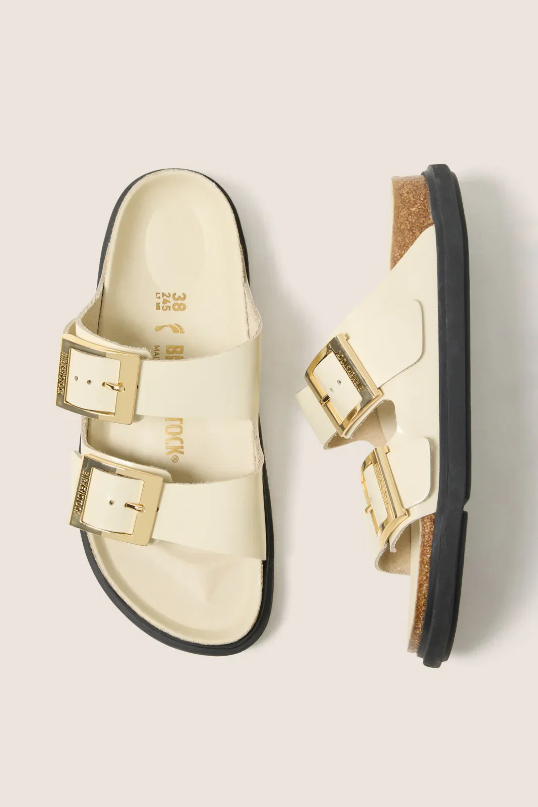 Arizona Droplet Buckle High Shine
