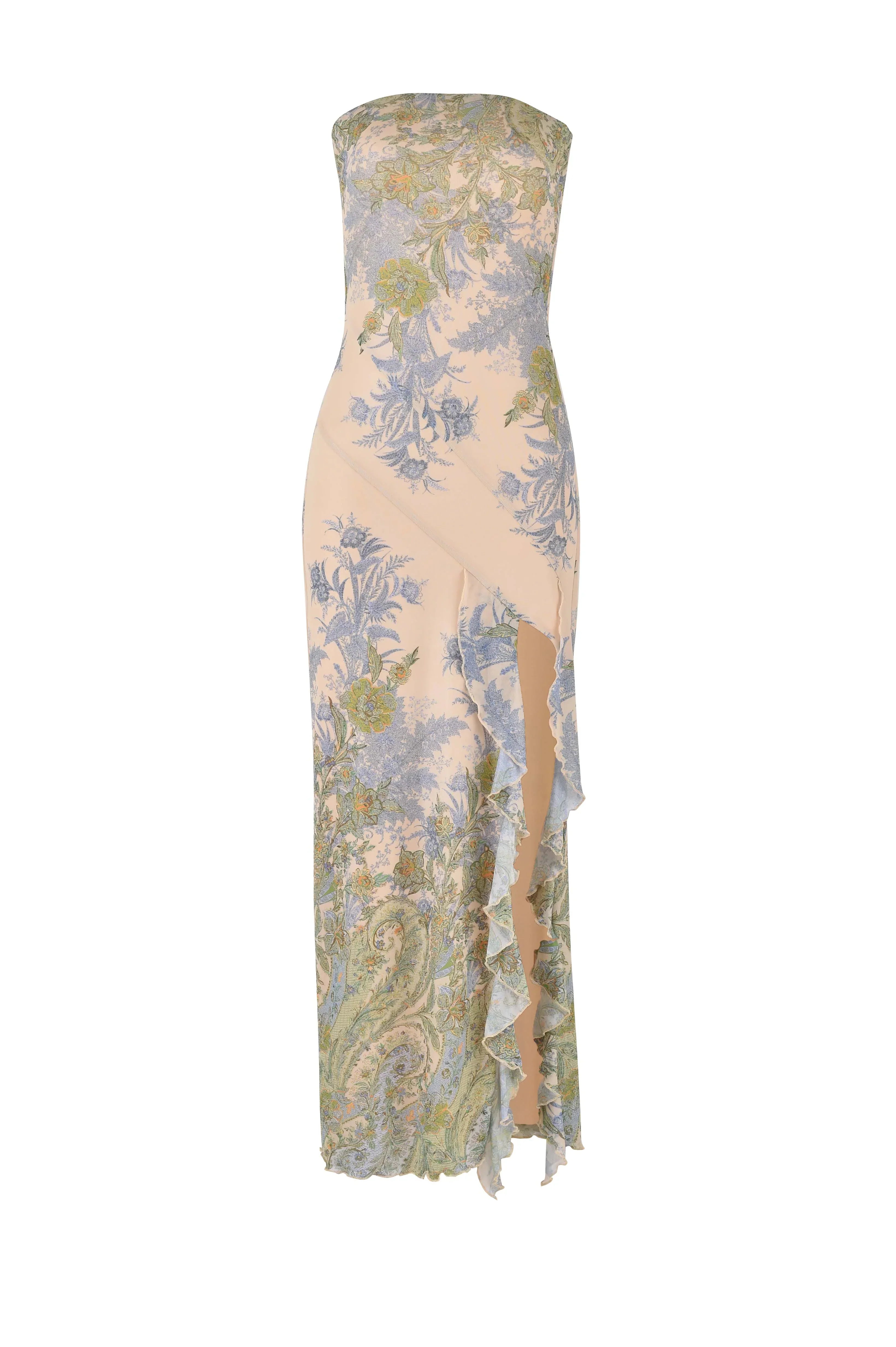 THEO MAXI DRESS MULTI PAISLEY TAPESTRY