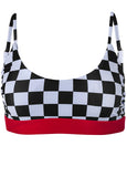Scoop Neck Sport Top Checkmate