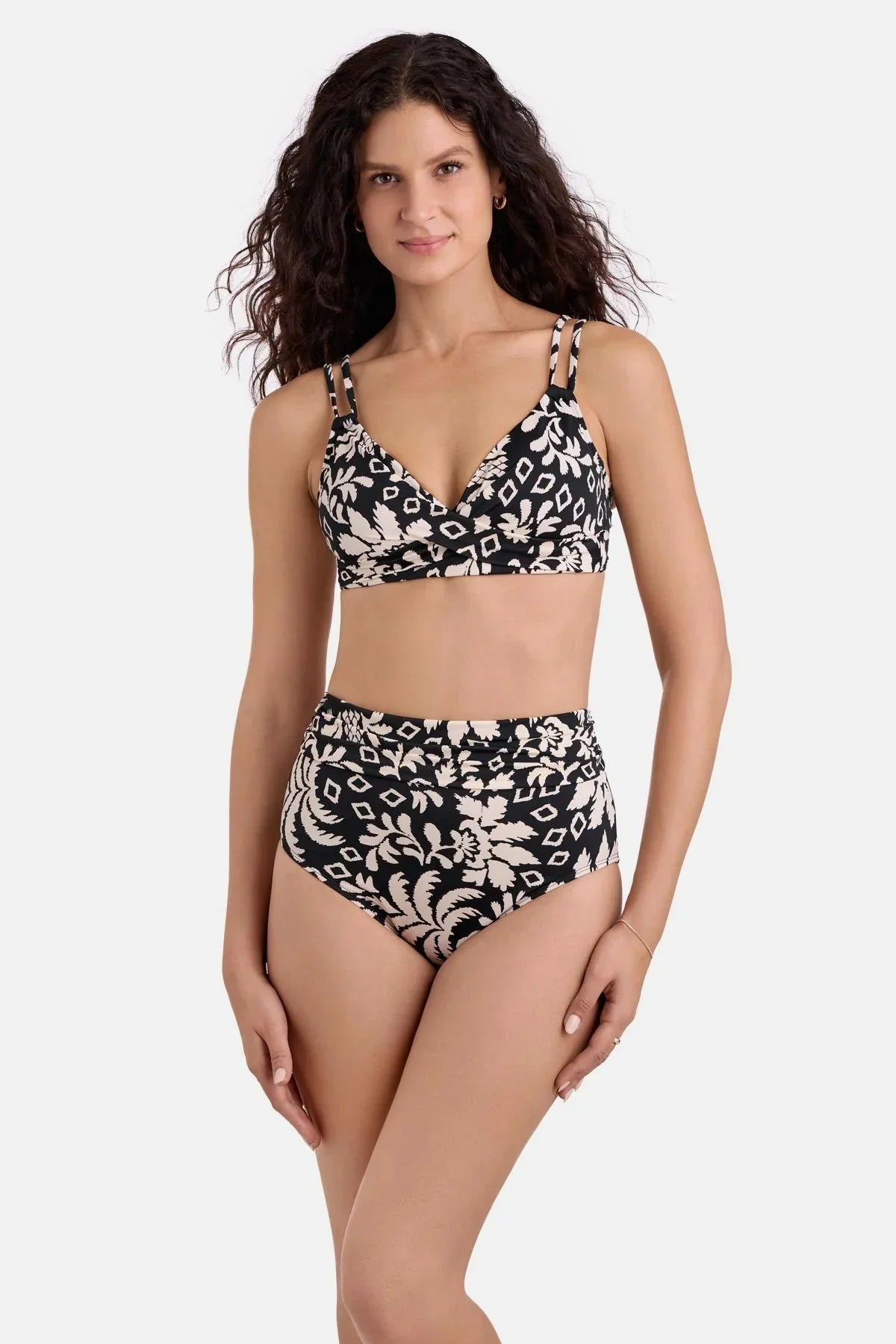 Clare Twist Underwire Bra Top Palm Royale