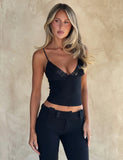 FENELLA TOP BLACK