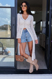 Harlie Cream Duster Cardigan