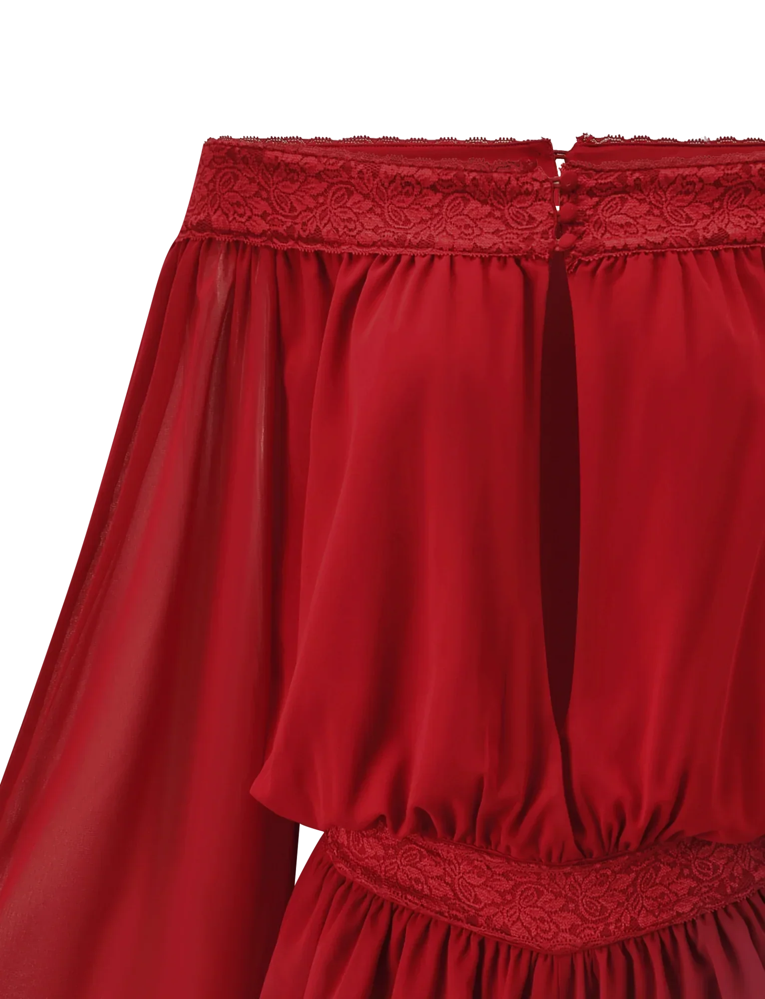 TESSIE PLAYSUIT RED