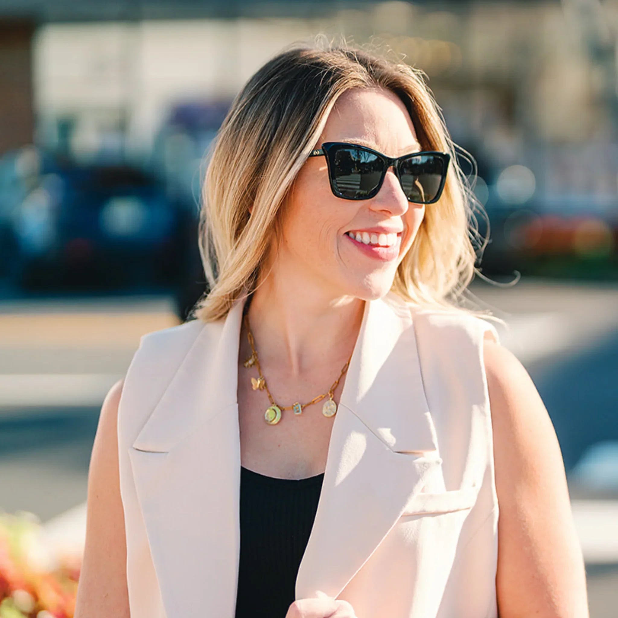 Toni Midnight Black Sunglasses
