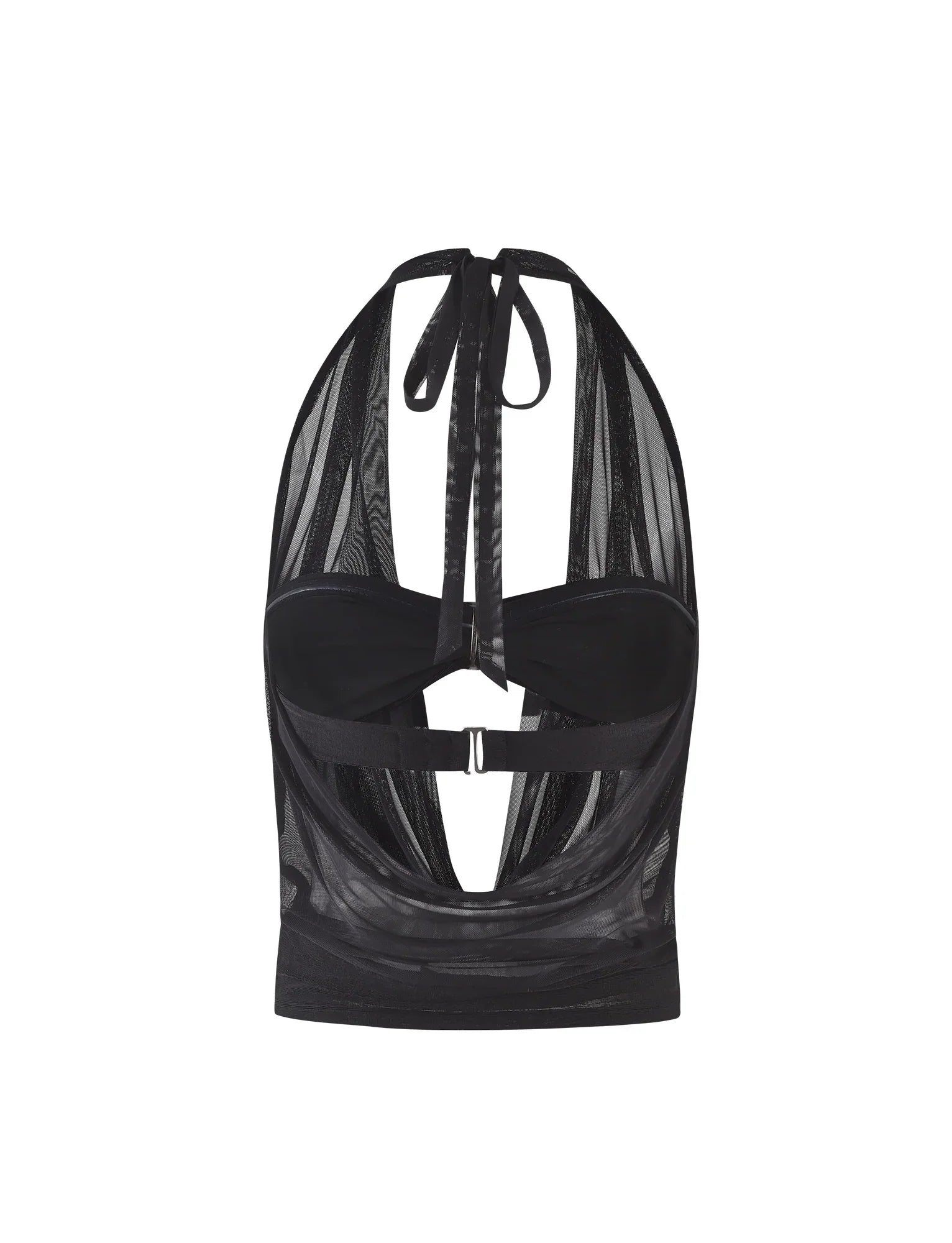 MAKENA TWO PIECE TOP BLACK