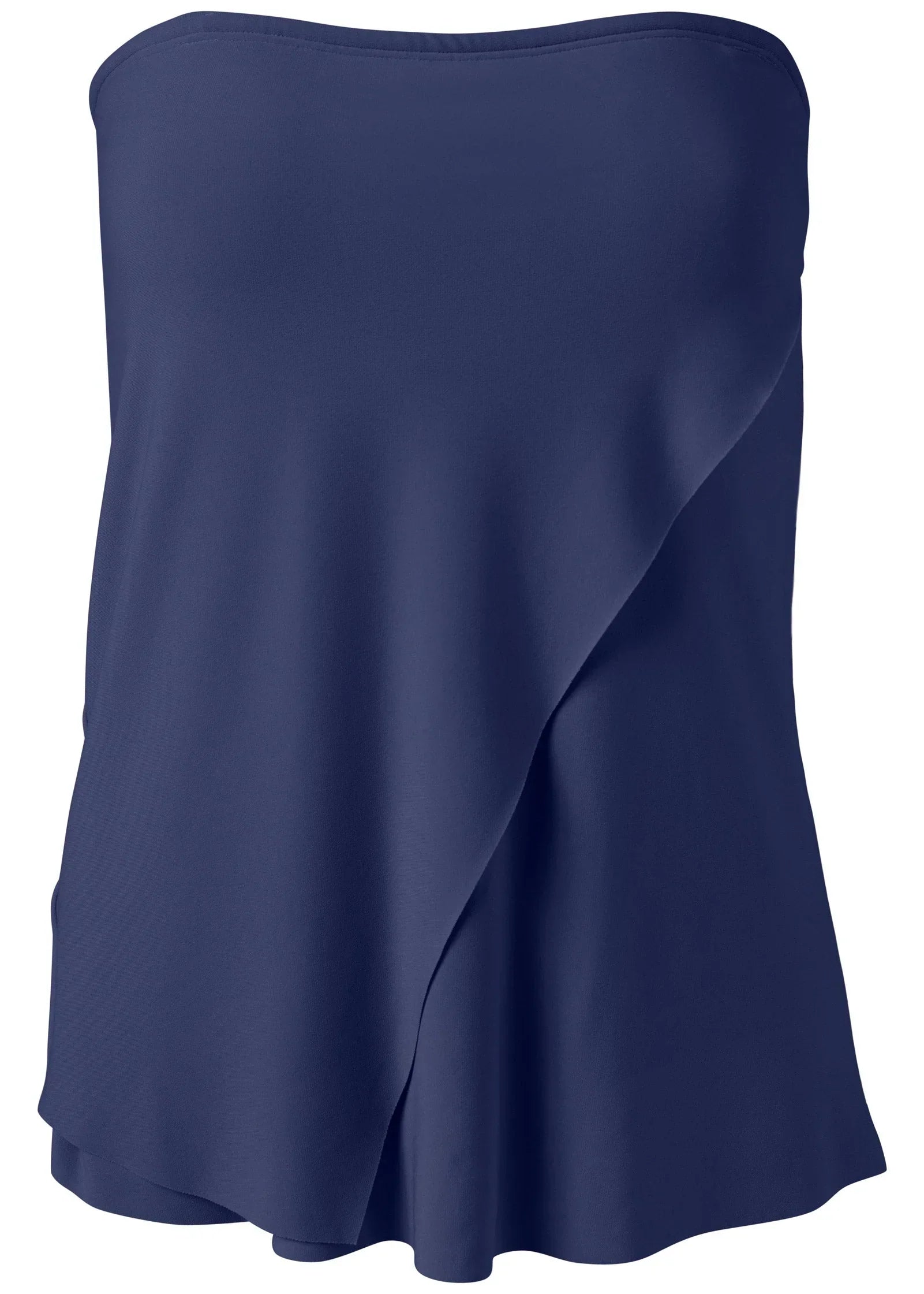 Classic Bandeau Tankini Top Ultramarine Blue