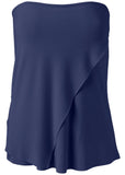 Classic Bandeau Tankini Top Ultramarine Blue