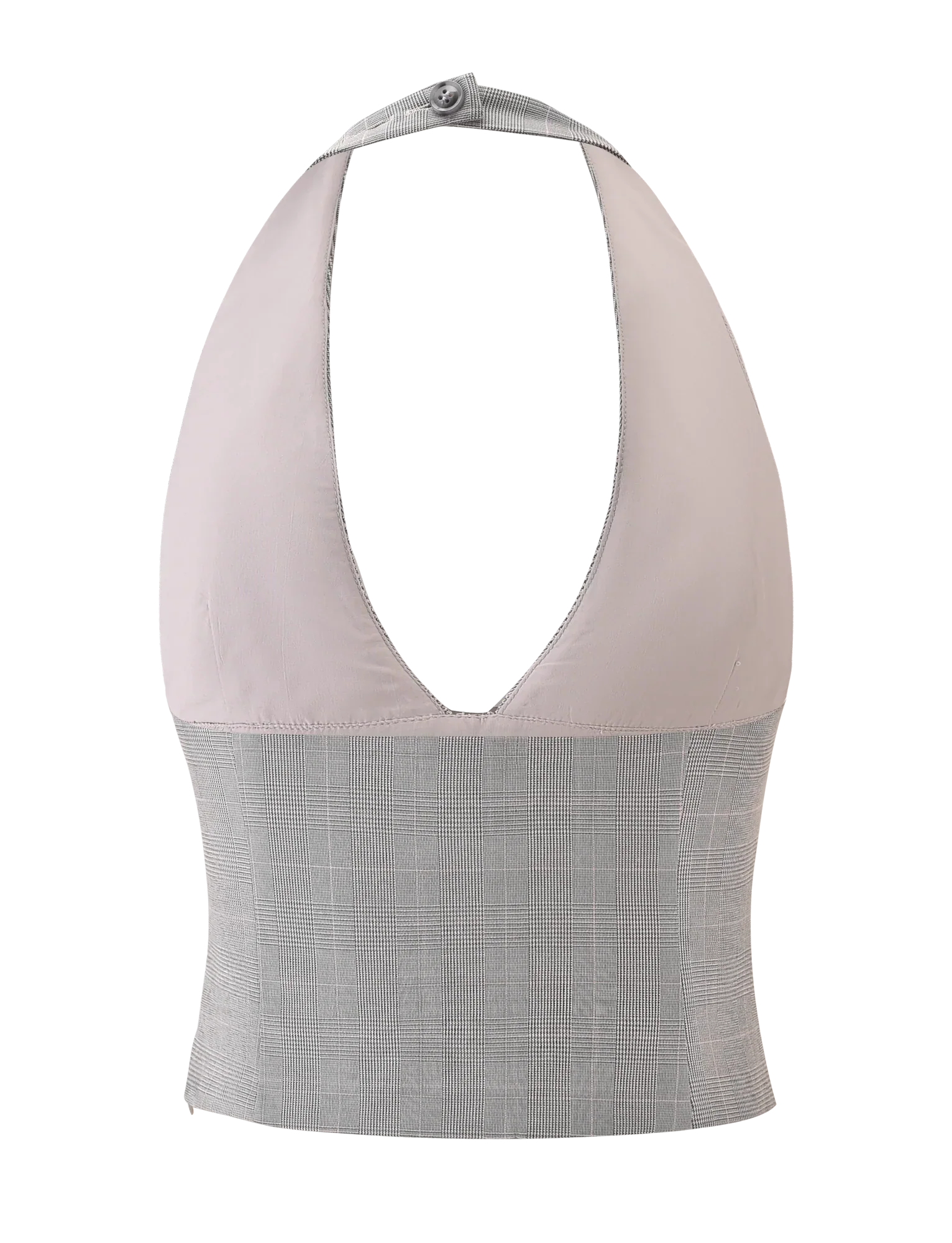 TERESIA TOP GREY CHECK