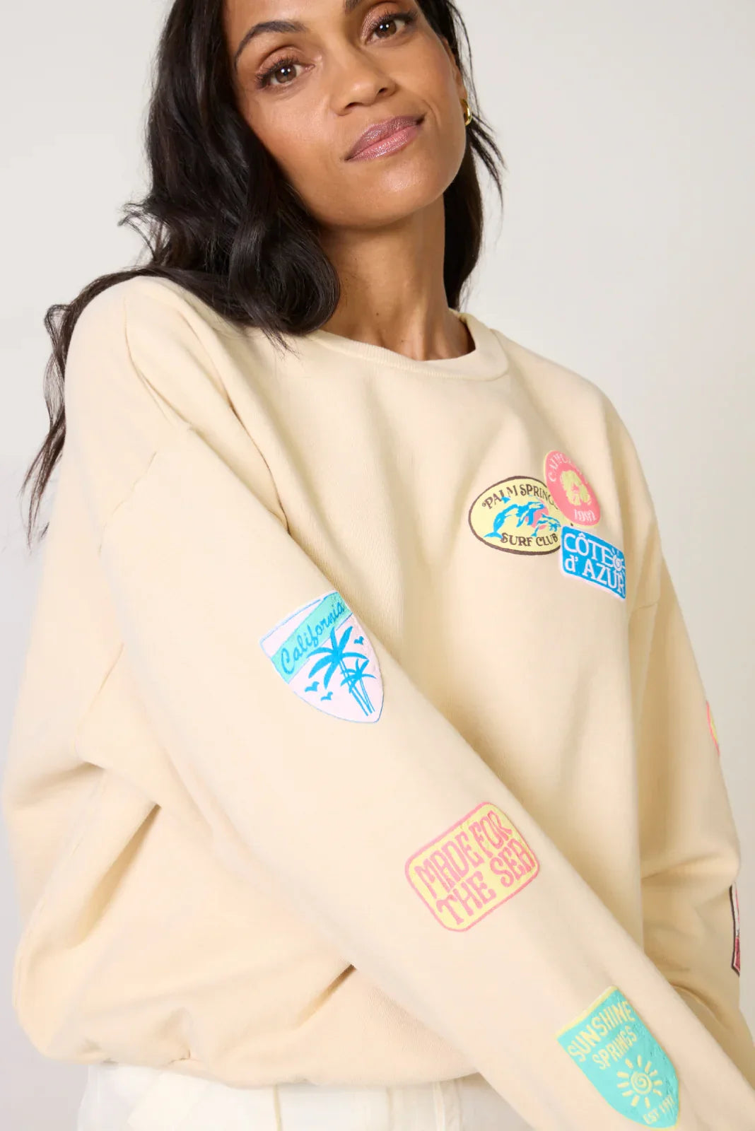 Destination Patches Oversized Crew