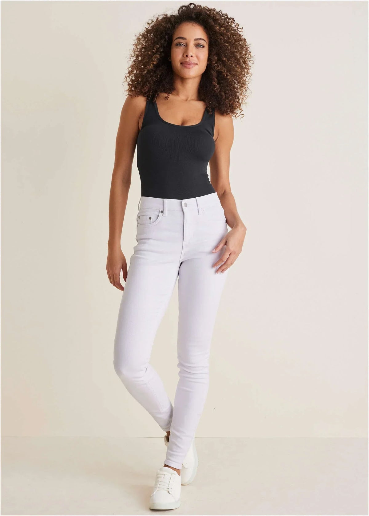 Giselle Skinny Jeans White