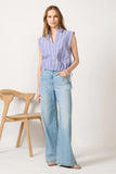 Gwen Side Tie Popover Top