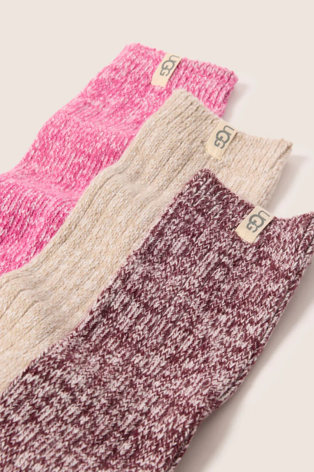 Rib Knit Slouchy 3 Pack