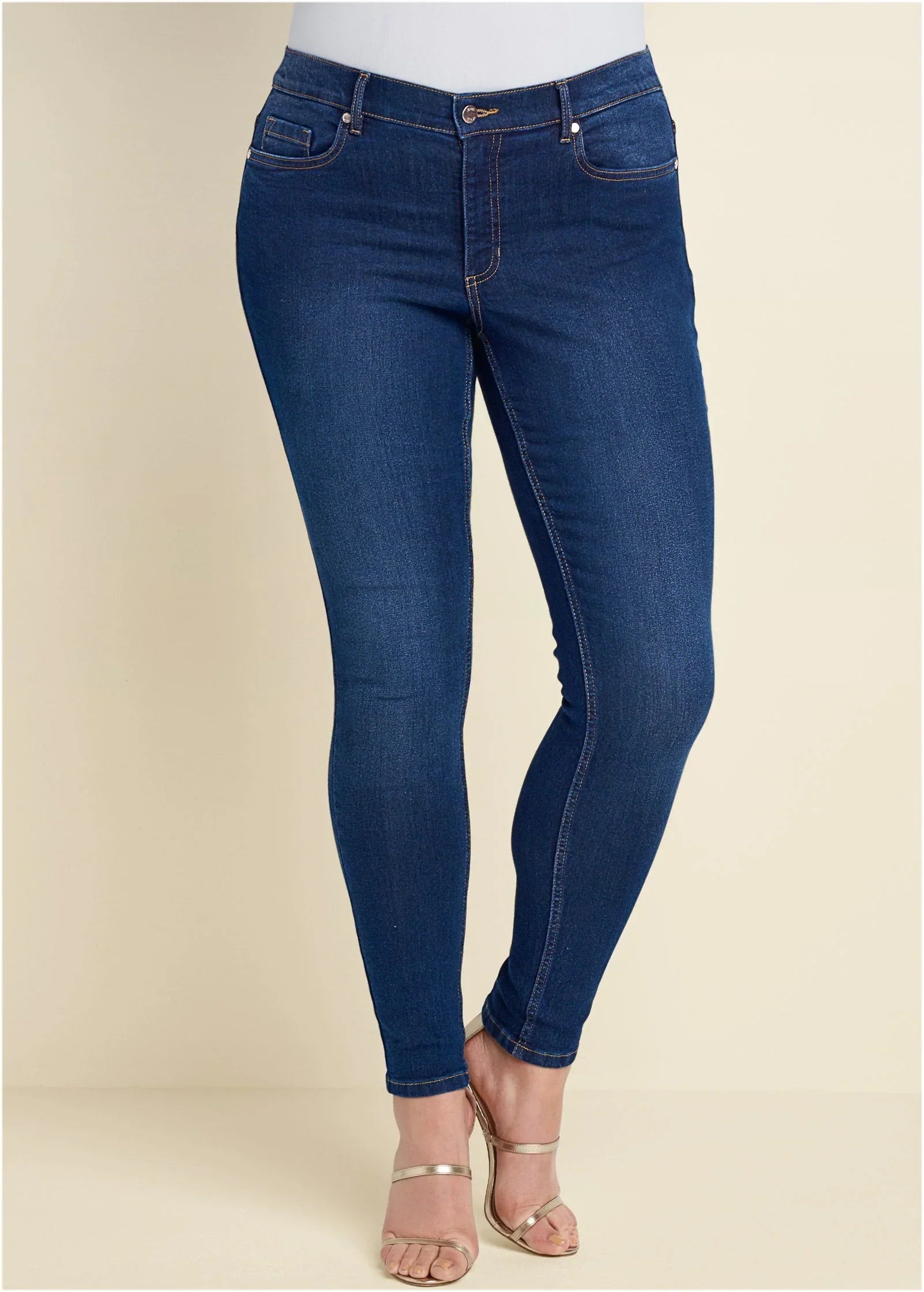 Heidi Skinny Jeans Dark Wash