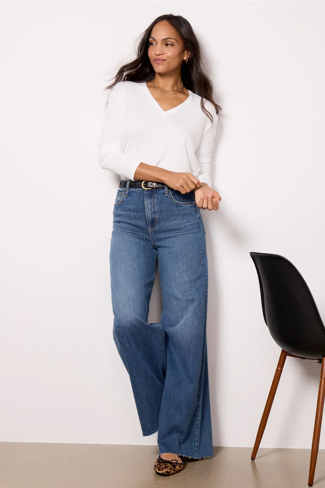The Knit Vee LS