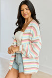 Hayden Striped Cardigan