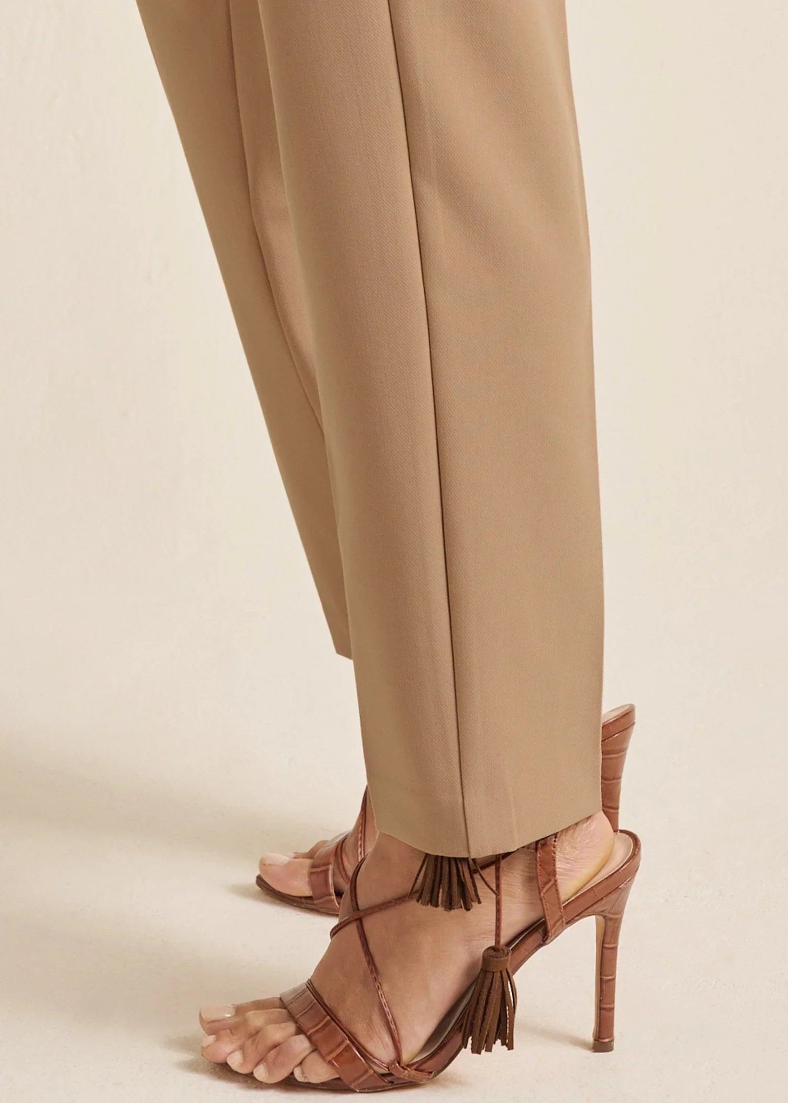 Tailored Suit Pants Sand