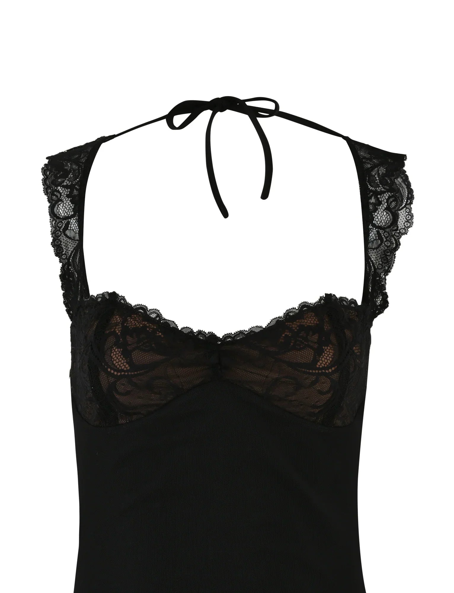 NYOMI MINI DRESS BLACK