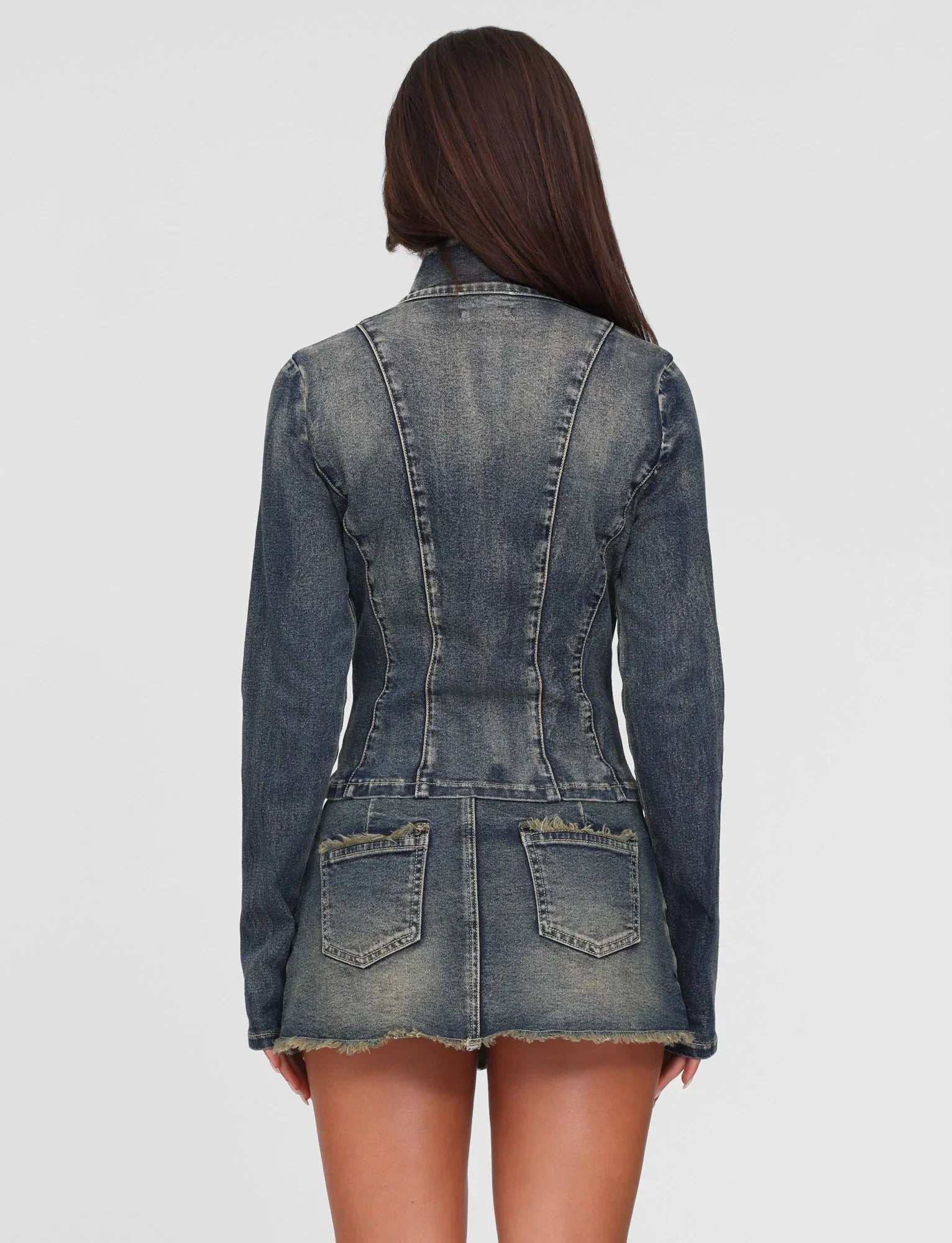 OPHELIE JACKET BLUE DENIM BLUE DENIM
