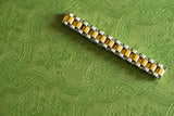 Vega Silver and Gold Band Bracelet