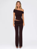 LEILANI PANT BROWN CHOCOLATE