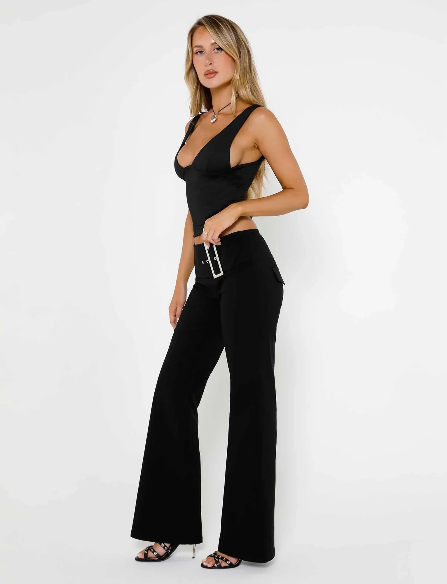 LUNARIA TOP BLACK