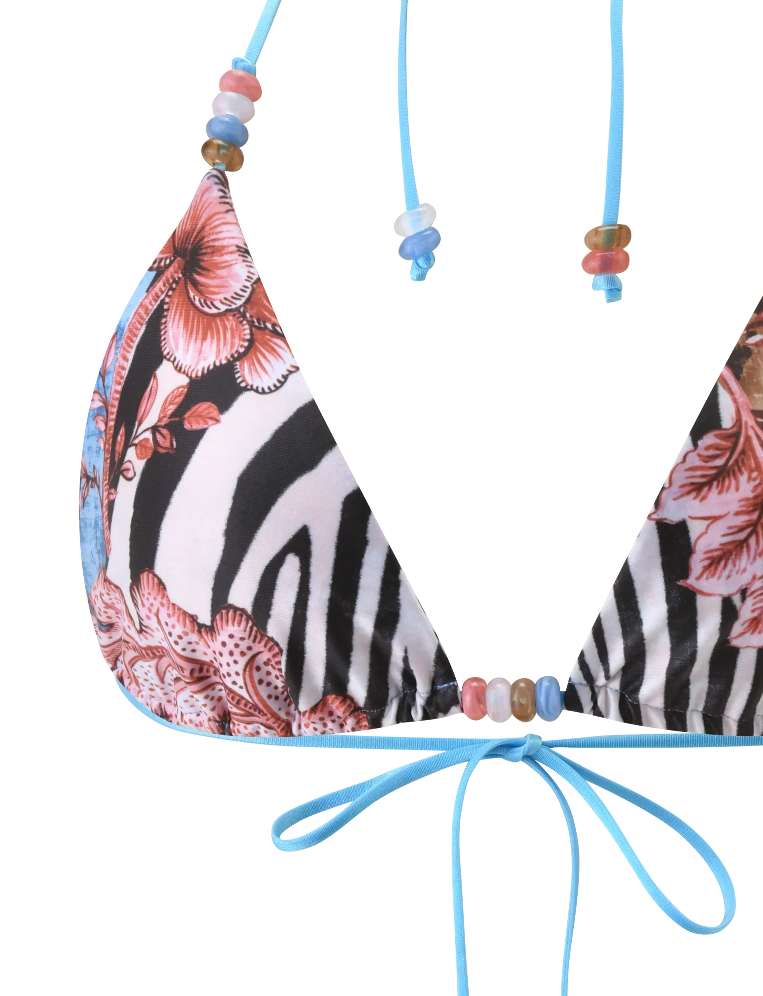 FINLEA BIKINI TOP GLOBAL ANIMAL HAZE