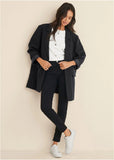Oversized Blazer Jet Black