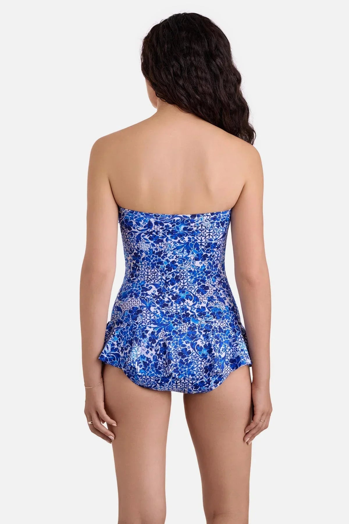 Summer Skirted One Piece Floral City