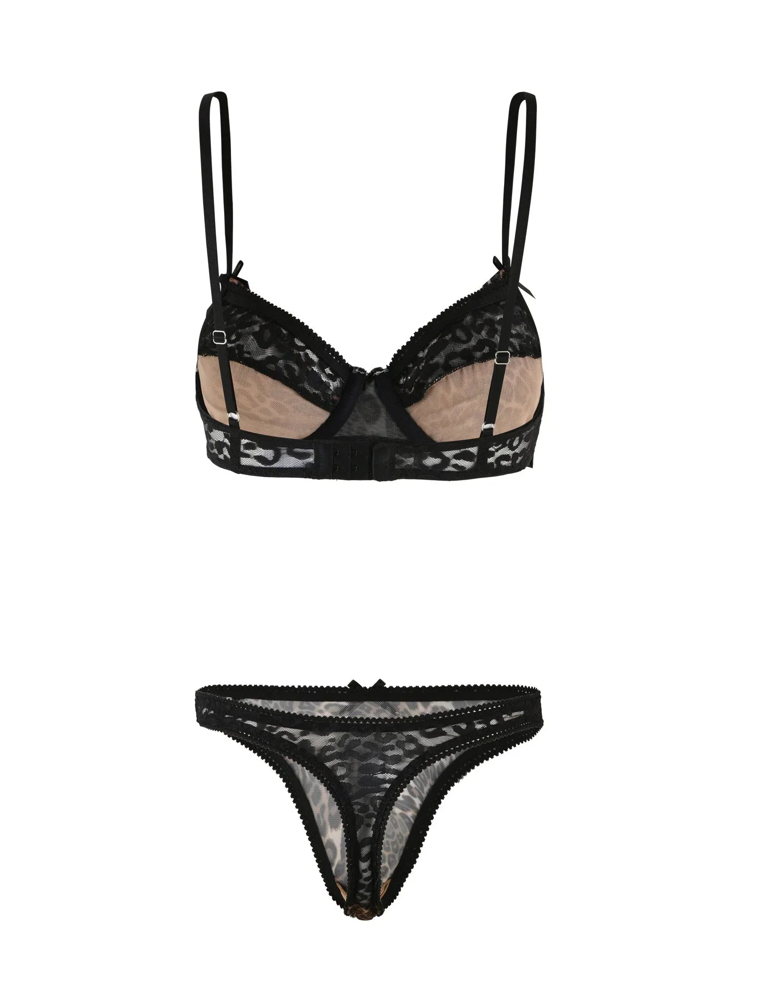 ALANIS SET NEUTRAL LEOPARD