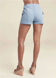 Cargo Sailor Shorts Light Wash