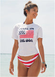 Made In The Usa Graphic Tee Cloud Dancer