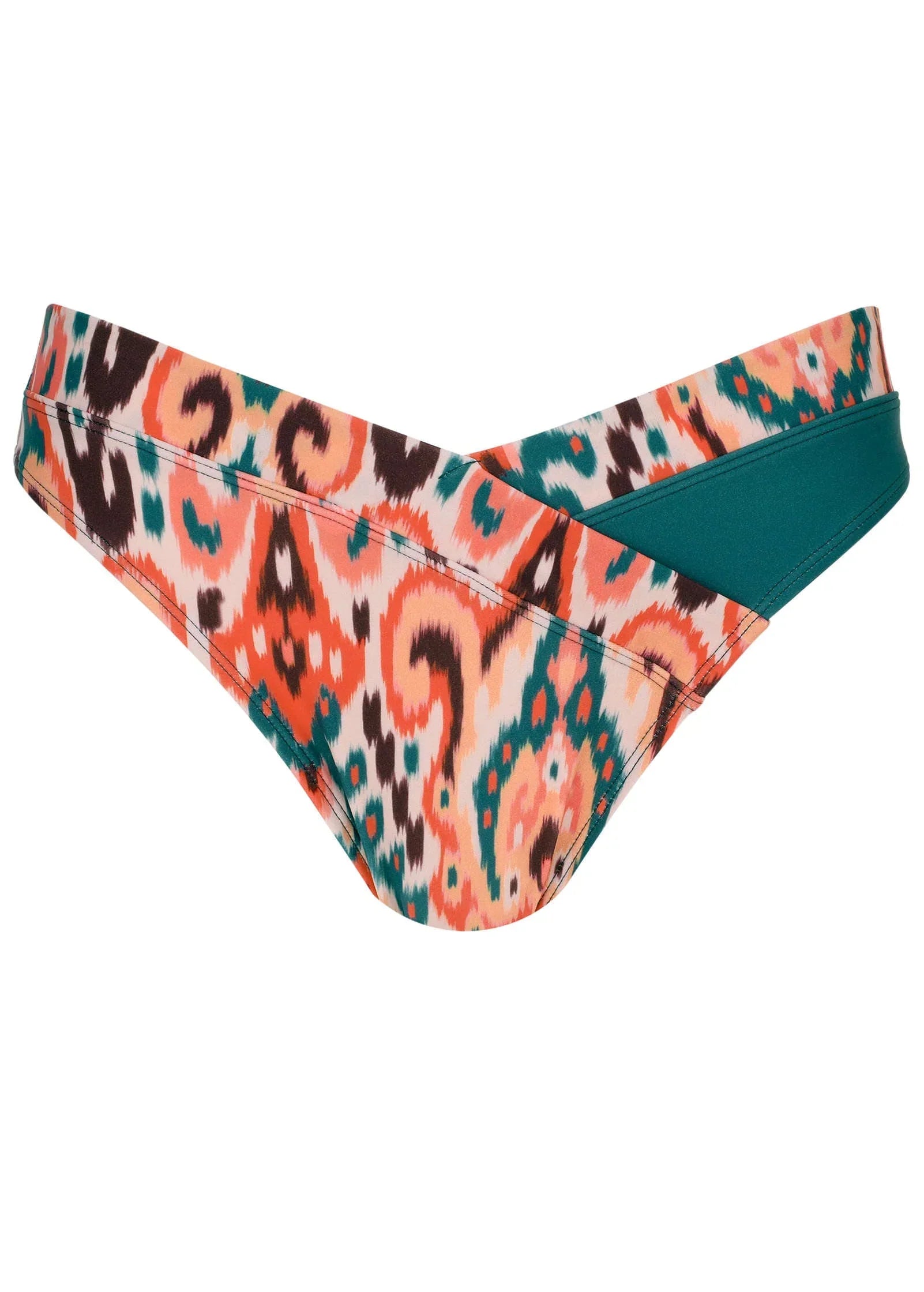 Havana Midi Bikini Bottom Ikat Chandelier