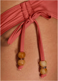 Adjustable Bikini Bottom Cranberry