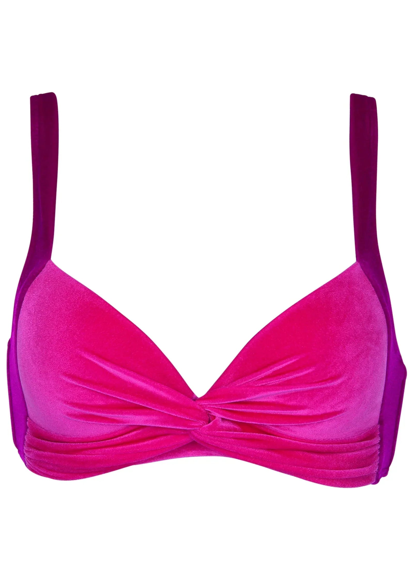 Velvet St Lucia Twist Front Top Pink Crush