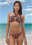 Heart Cross Halter Top Very Cherry