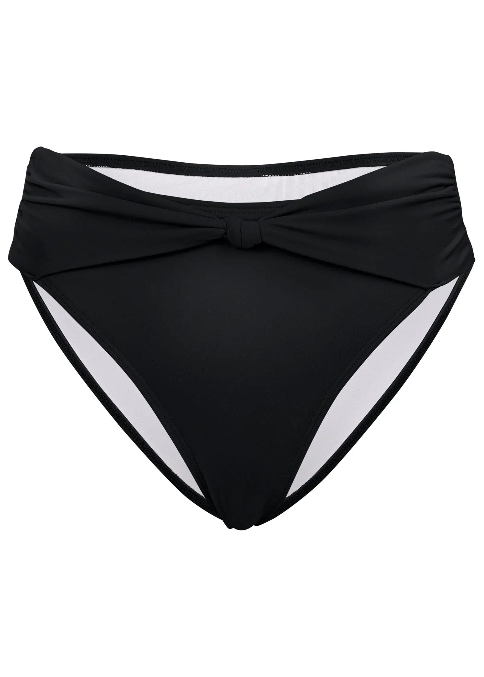 Knot Detail Bikini Bottom Black Beauty