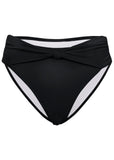 Knot Detail Bikini Bottom Black Beauty