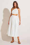 Reina Dress White Ecolinen