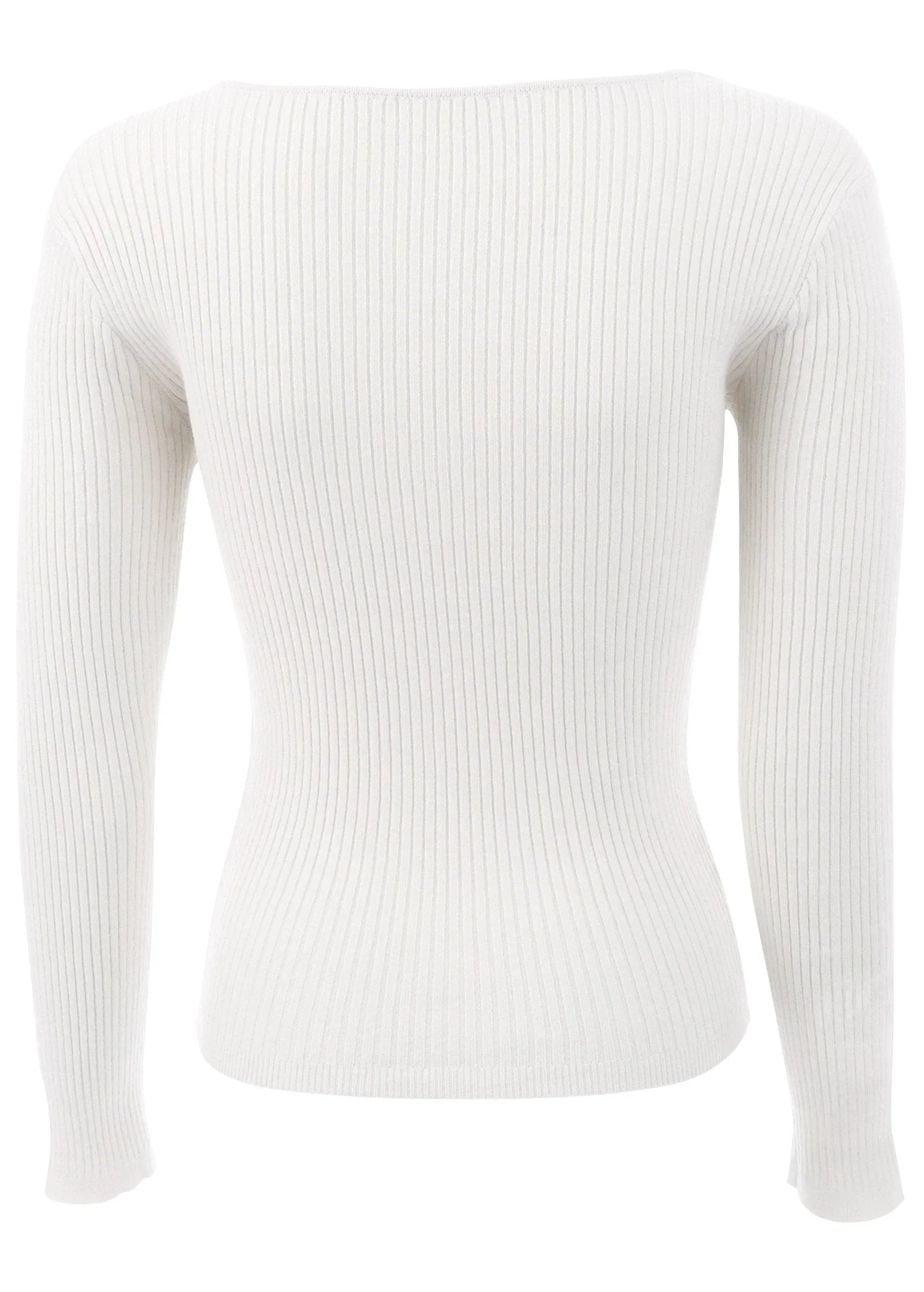 Long Sleeve Sweater Cloud Dancer