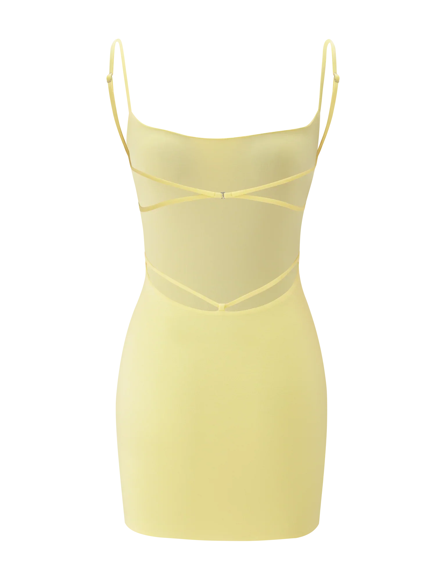 MINERVA MINI DRESS BUTTER YELLOW