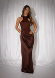 Back To You Maxi Dress Brown