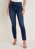 Slim Leg Jeans Dark Wash
