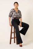 Paisley Blouson Blouse